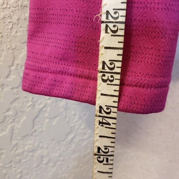 North Face Women's Pink Full Zip Fleece Lined Jacket Size Small - Picture 10 of 11